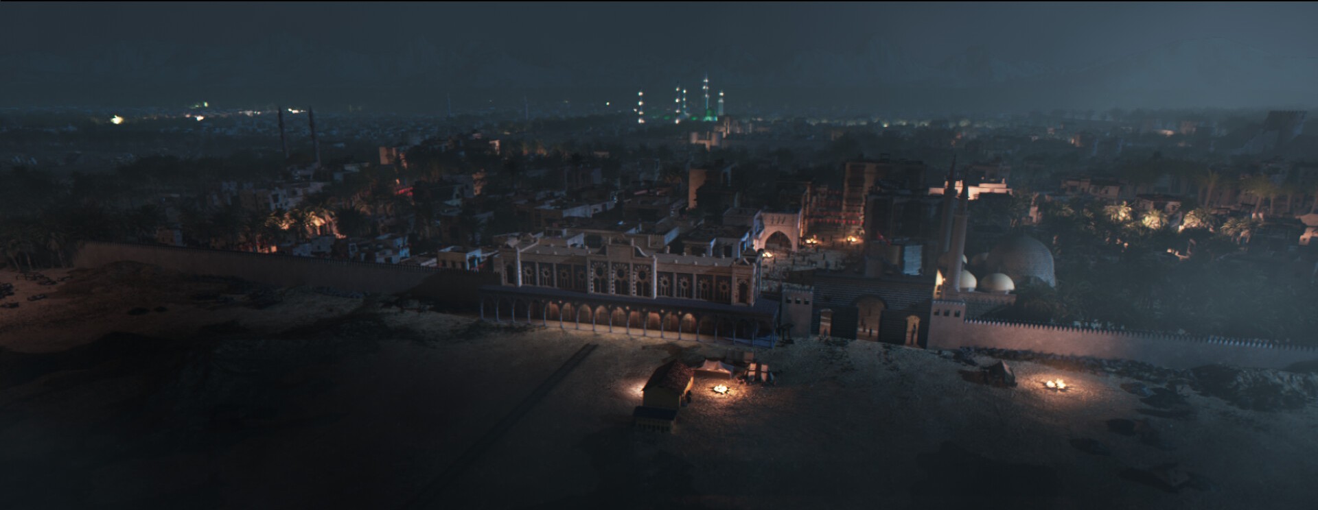 Walled City at Night